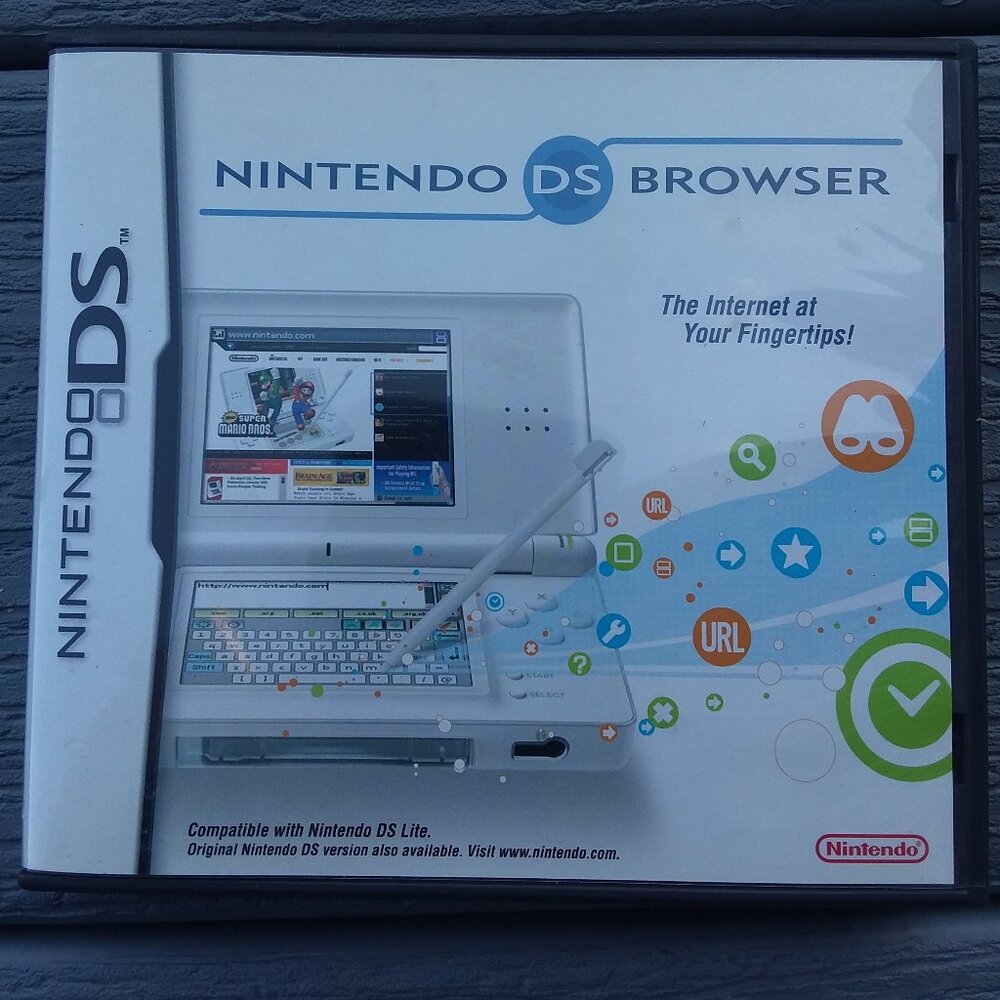 Nintendo DS/DS Lite Web Browser